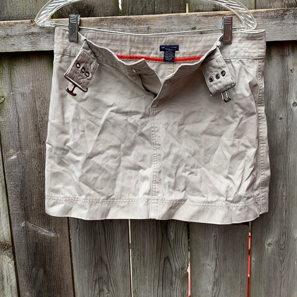 American Eagle Outfitters khaki skirt sz. 4 - Picture 1 of 3